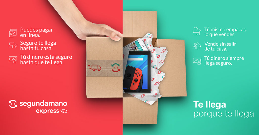 Segundamano incorpora el servicio de pagos online y envíos a domicilio