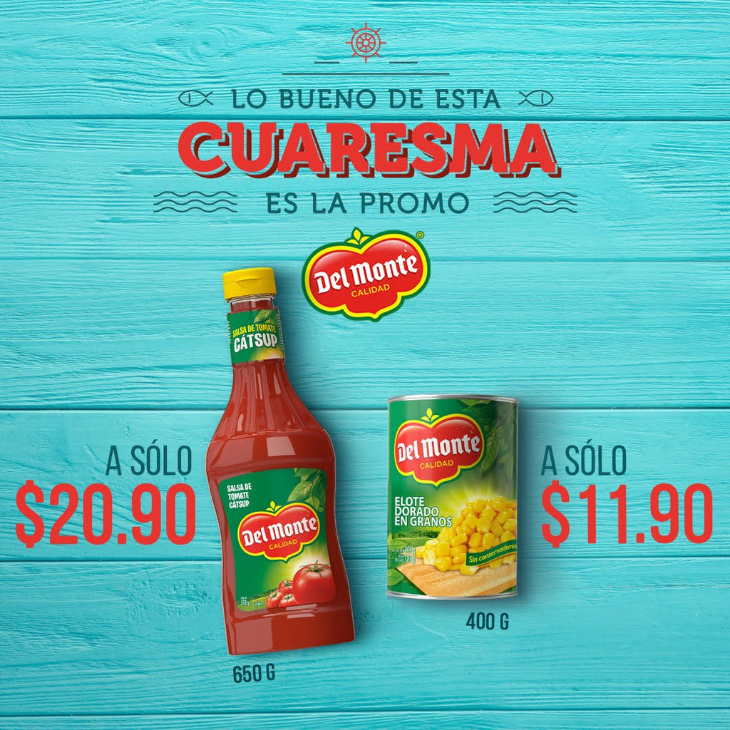 ESTA CUARESMA, CON DEL MONTE TUS REUNIONES SABEN MEJOR