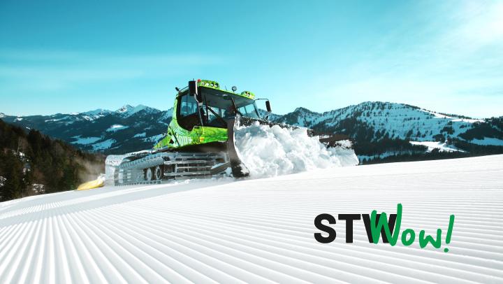 Perfect winter sport conditions – Thanks to PistenBully and STW