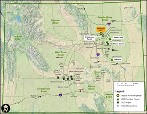 Uranium Energy Corp Expands Wyoming Hub