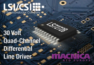 Quad Differential Industrial Power Line Driver