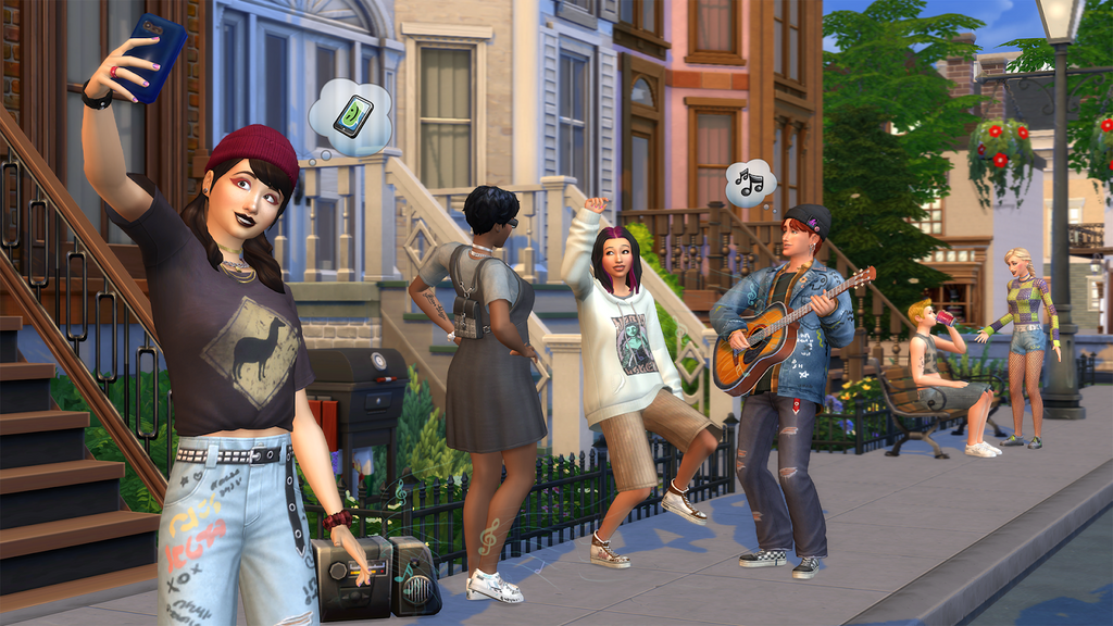 Los Sims 4 revelan los kits “Vuelta al Grunge” y “Rincón de Lectura”, disponibles el 1 de junio
