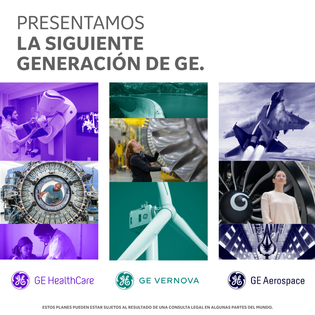 GE revela los nombres de las marcas de las tres futuras empresas públicas