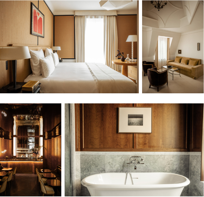 HÔTEL BALZAC OPENS ATOP THE CHAMPS-ELYSÉES Olivier Bertrand opens a 5th distinctive hotel in Paris.