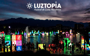 LLEGA LA 3° EDIClÓN DE LUZTOPÍA, ESTE AÑO  TE LLEVA A VIAJAR POR EL MUNDO DESDE MONTERREY