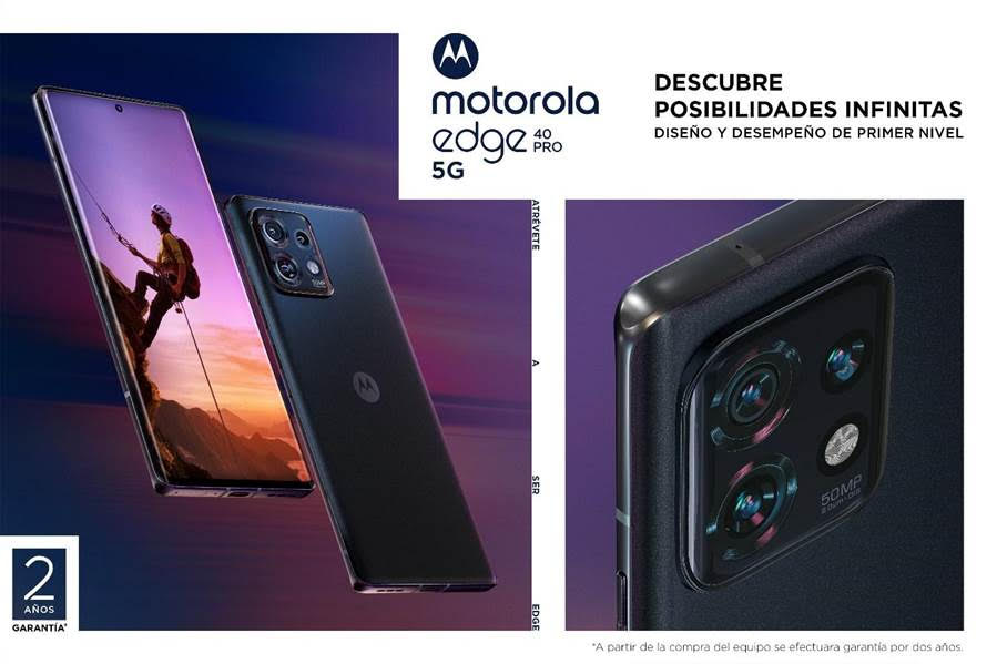 Llega a México el nuevo motorola edge 40 pro: diseño impecable y rendimiento sin límites