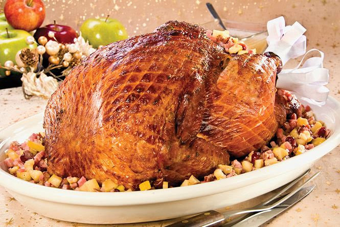 Pavo relleno de manzanas a las hierbas, una receta gourmet para deleitarse en familia