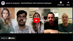 Los empleados de Motorola comparten cómo han adoptado Power To Empower: su plataforma de marca