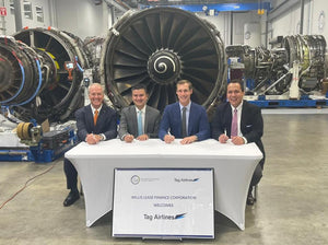 FIRMA TAG AIRLINES HISTÓRICO CONVENIO CON WILLIS LEASE FINANCE, PARA EL ARRENDAMIENTO DE AERONAVES