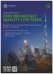 Live HD Feeds from Expo Dubai 2020