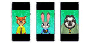 Samsung y Disney presentan nuevos AR Emojis de Zootopia